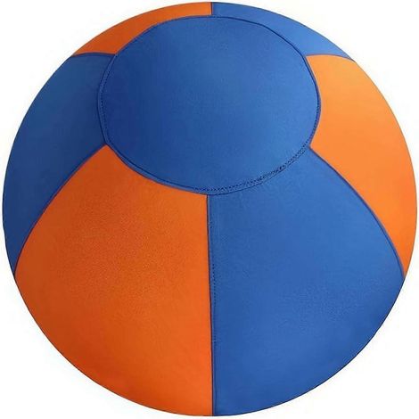 Ballon géant pour chien 45 cm, gonflable résistant aux déchirures, avec poignée et pompe, pour jeu et exercice de chiens de berger