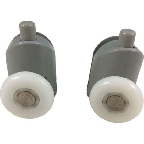 Ricambio ruote cuscinetti rotelle su binario inferiore per anta in cristallo Value4 270-010 (1/2)