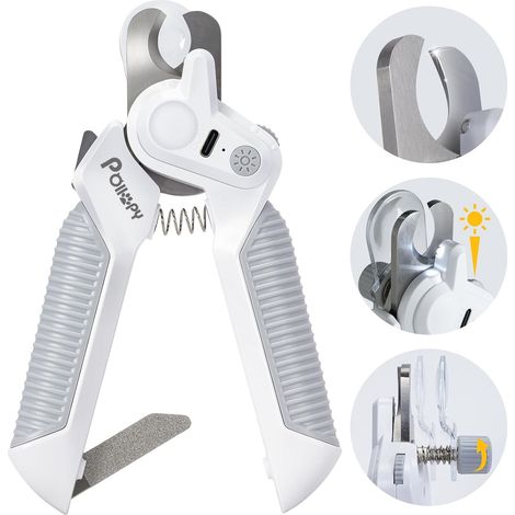 Coupe-Ongles pour Chien et Chat de Taille Moyenne à Grande avec 2 LED (1/5)