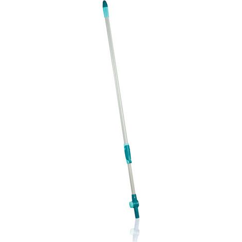 Leifheit – Perche télescopique 190 cm – Click System avec articulation – Antidérapante et rotative 360° – Pour nettoyage professionnel