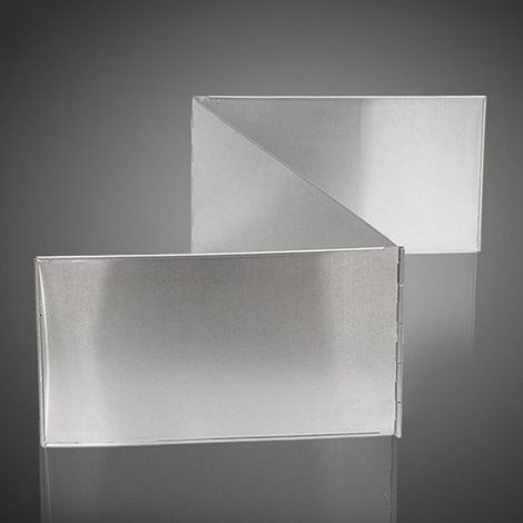 Pare-Brise Poêle - Planche À Découper Pliable - Acier Inoxydable - Pour Camping Randonnée Pique-Nique - 1 Pièce (1/5)