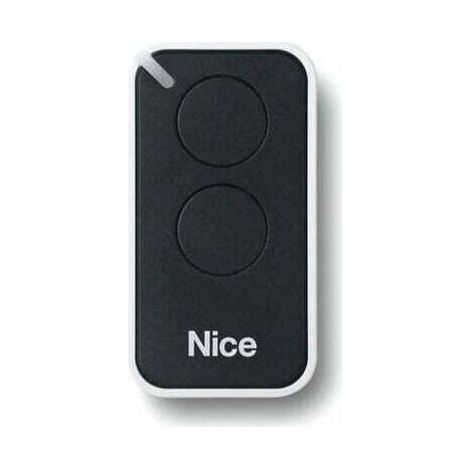 Télécommande Nice ERA INTI 2 – Émetteur mural pour motorisations – 2 boutons – Fréquence 433,920 Mhz – Pile CR2032 incluse