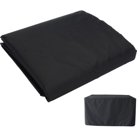 Housse De Protection Pour Meuble De Jardin - 240 x 140 x 90 cm - Tissu Oxford 210D Impermeable Anti-UV - Pour Table Et Chaises Extérieures - 1 Pièce