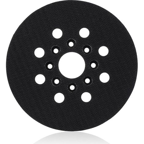 Disque abrasif de 125 mm, disque abrasif en velcro de 125 mm avec crochet et boucle à 8 trous, compatible avec Pex 220 A, Gex 125-1 Ae, 7402/7490 pour ponceuse orbitale (1/5)