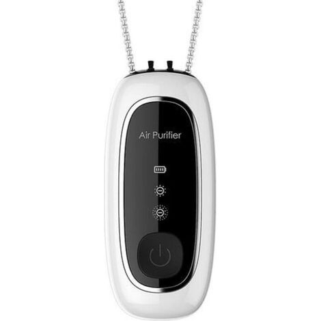 Tragbarer Luftreiniger für Zuhause mit negativen Ionen, USB-Ladefunktion, tragbaren Filtern und geringem Geräuschpegel (1/5)