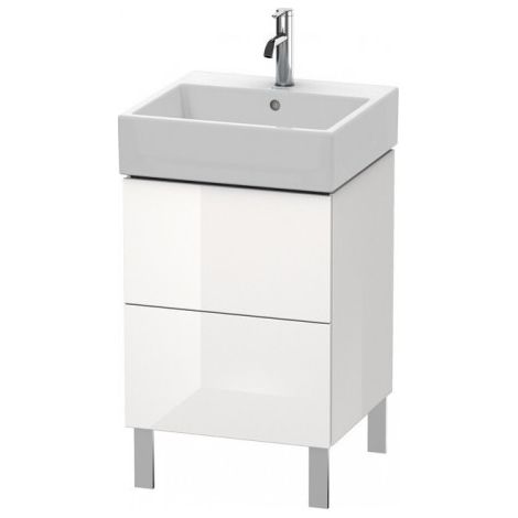 Meuble vasque L-CUBE 582x484x459mm en béton
