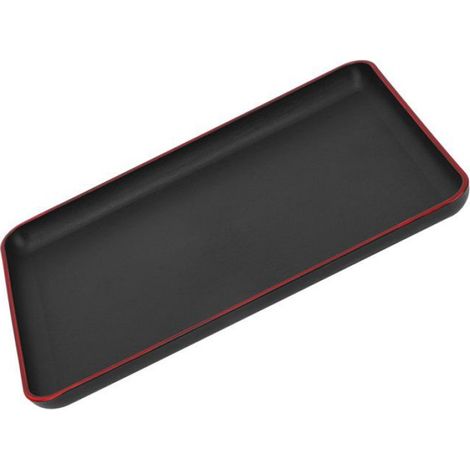 Plateau de Service - Plastique - 30 x 20 cm - Style Japonais - Noir - 1 Pièce (1/5)