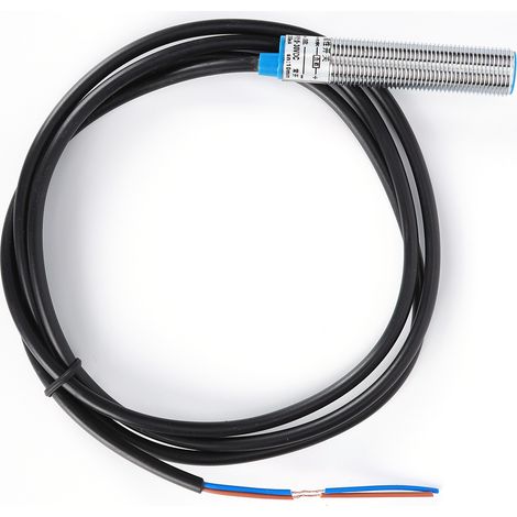 Näherungsschalter mit induktivem Sensor, klein, magnetisch, Metall, langes Gehäuse, DC 0-35V, normalerweise offen (1/5)