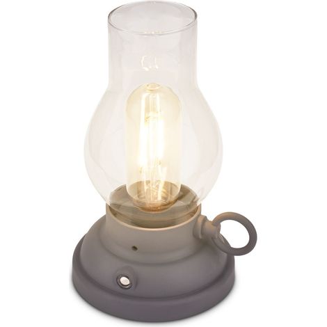 LED Tischlampe Akku LED Tischleuchte Dimmbar Kabellos Touch Warmweiß Terrasse