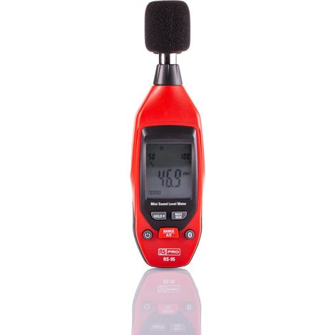 Rs Pro – Sonomètre RS-95 130dB – Filtres de pondération A et C – Affichage LCD – Connectivité Bluetooth et Wi-Fi