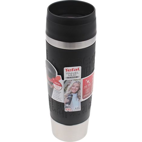 Tefal - bicchiere termico classic 0.5l nero - n2020010 - 4168430013772