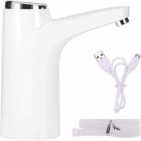 Wasserspender. Elektrische Trinkwasserpumpe. Elektrische Wasserflaschenpumpe. Automatischer elektrischer Wasserspender. Kabellos per USB aufladbare Wasserspenderpumpe. (1/4)