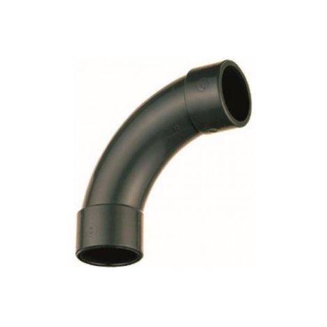 Coude courbe grand rayon PVC 90° à coller (1/2)