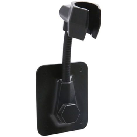 CSPARKV Support Douchette Mural Support Pommeau de Douche Support de Douche Support Douche Auto Adhésif Support Douche Noir Support Douchette Mural pour Douche Support Douche (1/4)