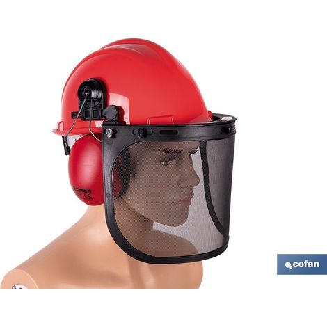 Kit de protection forestière 4 en 1 pour débroussailleuse et motoscie (1/4)