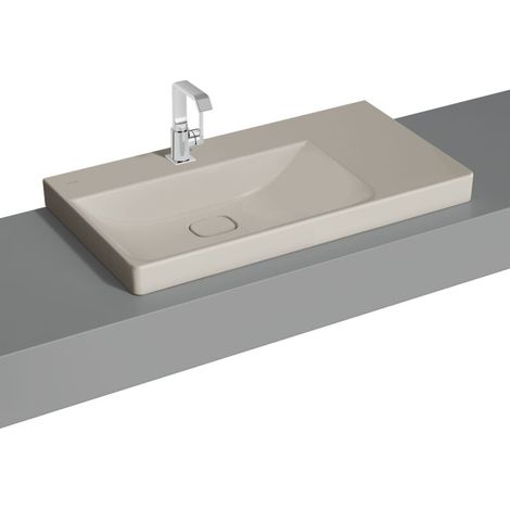 VITRA 7528B020-0937 Plinthe-lave-mains New Metropole 900 x 470 mm