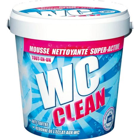 WC Clean - Reinigungsschaum, pflegt die Toiletten wirksam (1/2)