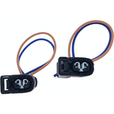 Connecteur de faisceau de câbles compatible avec les capteurs de recul et les sondes radar de recul des modèles Hyundai, Toyota Crown, Camry, Corolla et Lexus -- JB1075-2P