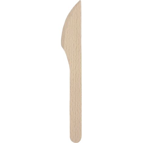 Messer zum Bestreichen von Butter, Schmalz, Marmelade, Holzsnickers, Buchenholz, Duka