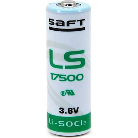 Pile lithium 3.6V 3.6Ah – Technologie lithium-chlorure de thionyle – Pour dispositifs de sécurité – Compatible Deltadore et Visonic – Saft