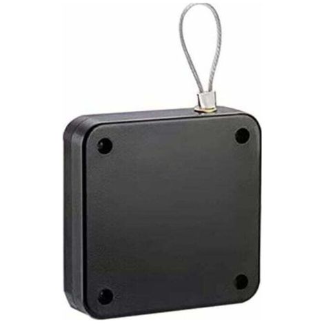 Ferme Porte Automatique,Ferme-Porte Silencieux à Cordon,Porte Coulissante Tampon MéNager Porte Coulissante,Pas De PoinçOnnage,Portant Environ 20 Kg,Ferme-Porte RéGlable,Fermeture Automatique