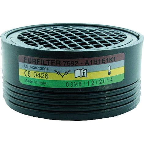 FILTRO PER MASCHERA A1 - B1 - E1 - K1- 8 pezzi  - MILLA