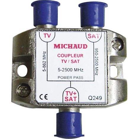 Coupleur intérieur TV/Satellite MICHAUD Q249 (1/3)