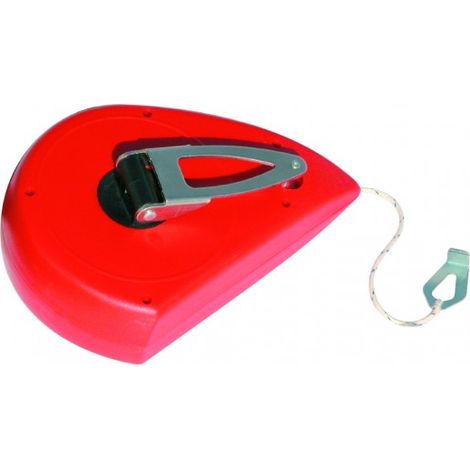 Taliaplast – Cordeau cordex rouge 30m – Fil 1,5mm tressé – Boîtier polystyrène – Bobine ABS pour résistance et durabilité