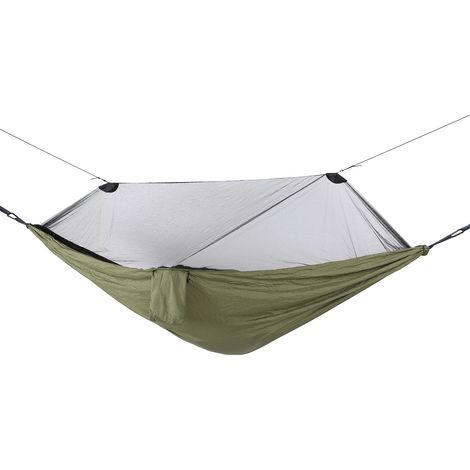 Outdoor-Campinghängematte aus Nylon, 280 x 140 cm, mit integriertem Moskitonetz – individuelle, moskitosichere Hängematte (1/5)
