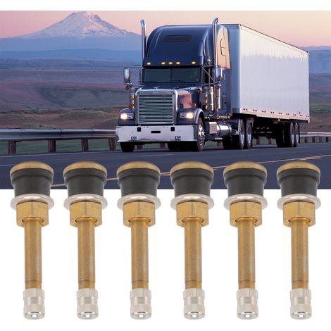 Gerade LKW-Reifenventile aus Messing (passend für ein 0,625-Zoll-Ventilloch) (verkauft in 10er-Packungen) (1/5)