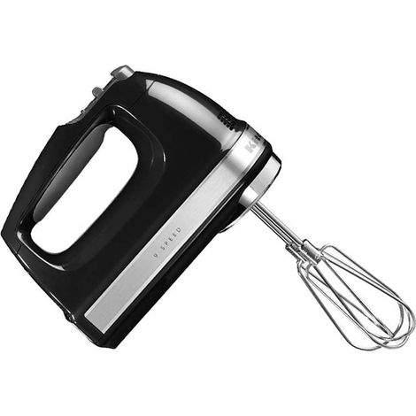 Batidora de mano KitchenAid 5KHM9212 de 9 velocidades. Color: Negro brillante. (1/3)