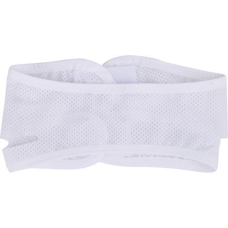 Mentonnière anti-ronflement, mentonnière amincissante en maille respirante pour le visage, ceinture de soutien de la mâchoire pour adultes (blanche) (1/5)