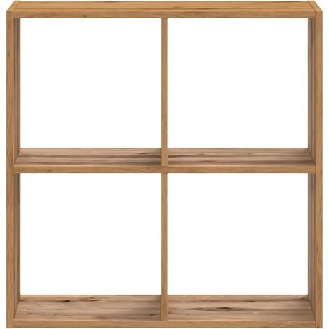 vidaXL Bookcase Artisian Oak 68.5x32x68.5 cm Engineered Wood