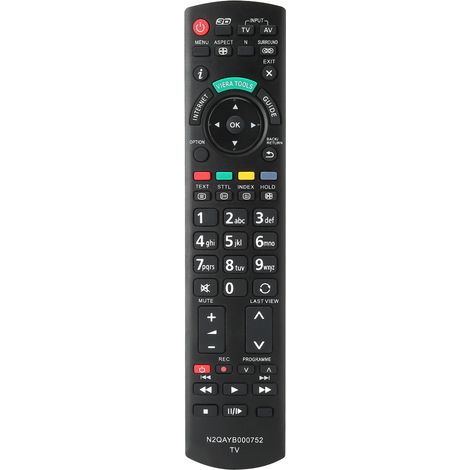 Ersatzfernbedienung für LCD-Fernseher, 10 Meter Reichweite, kompatibel mit N2QAYB000752 (1/5)