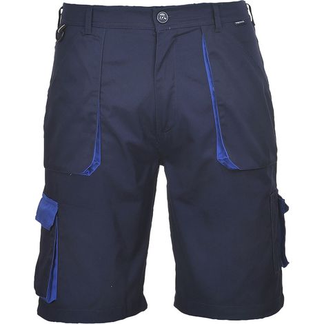 Portwest Kurze Arbeitshose mit 7 Taschen TX14 Dunkelblau XL