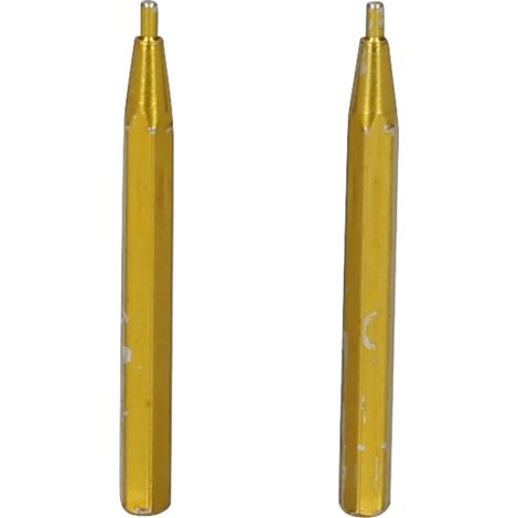 KS Tools Spitzenpaar für Doppelgelenk-Sicherungszangen, 1,0 mm, gerade