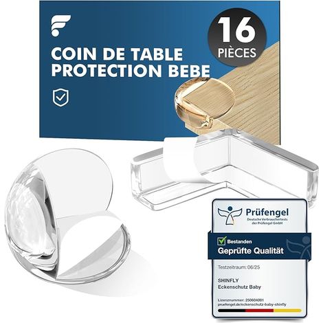 Coin de Table Protection Bebe, Rond Angle Droit Protege Meuble, Bureau, Maison, École, avec Une Forte adhérence (1/5)