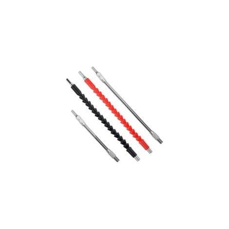 Set di 4 cacciaviti flessibili, cacciavite ad angolo retto con prolunga flessibile, prolunga flessibile per punta da trapano, prolunga flessibile per cacciavite da trapano - Crezuo