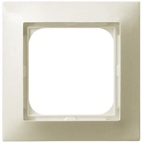 Cornice singola in ecru con impressione