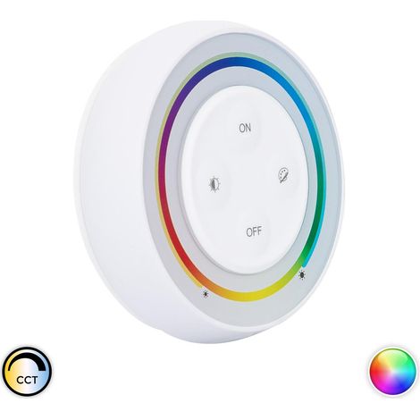 Mando RF para Regulador LED RGBWW Rainbow MiBoxer S2-W Blanco (1/5)