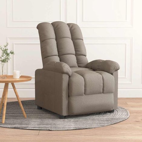 Relaxsessel Taupe Stoff vidaXL (1/5)