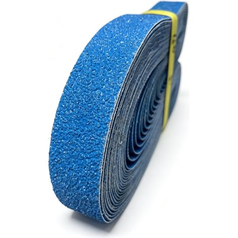 20 Pièces Bandes Abrasives 25x762 mm Grain 40 (1/5)