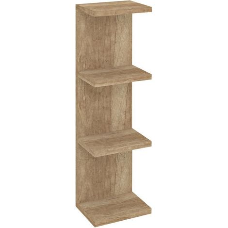 Etagère ouverte RIWA 20x70x15cm, chêne Alabama (1/2)