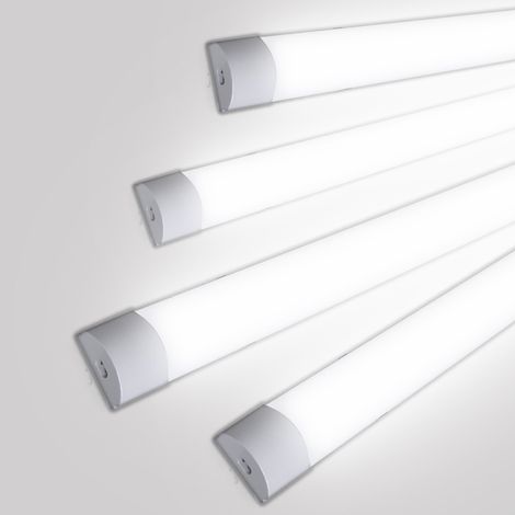 Randaco 18W LED Wet Room Light Workshop Plafoniera bianca neutra 60 cm (1/5)