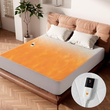 Couverture chauffante Matelas 140 x 200 cm,Surmatelas Chauffant (1/5)