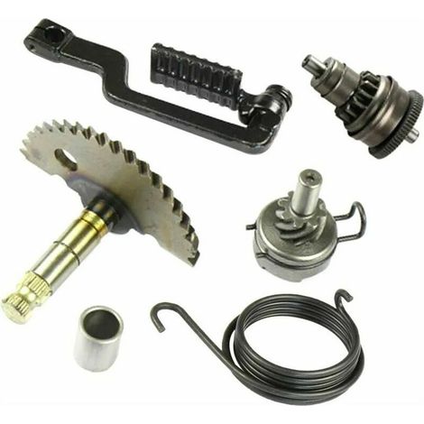 Kick Shaft Assembly Starter Gear Moteur Pour Scooter 4 Temps Gy6 50Cc 60Cc 80Cc, Ensoleillé (1/2)