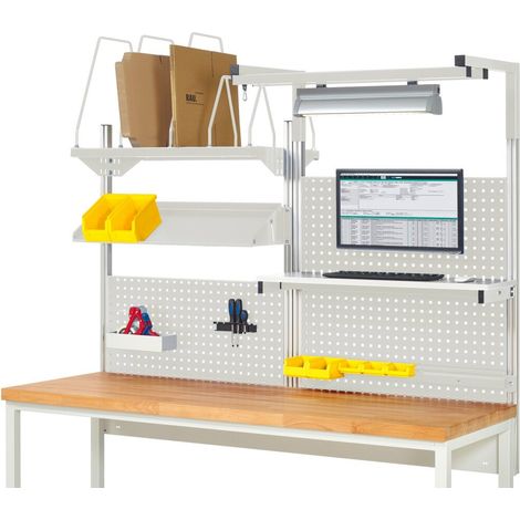 Rau System-Aufbau Komplettset 06, für Produktbreite 2000 mm, RAL7035/RAL7035 (1/2)