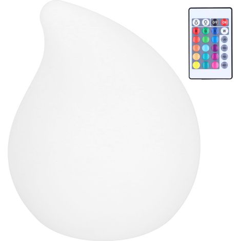 Lampe de bureau LED RGBW avec télécommande 24 touches, 16 couleurs et 4 modes, idéale pour la décoration intérieure (1/5)