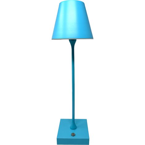 Lampada bistrot touch da tavolo a led ricaricabile usb 10 watt lume decorativo tripla colorazione di luce vari colori (1/5)