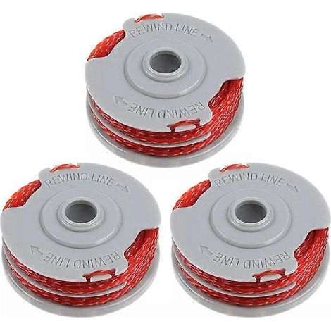 Lot de 3 bobines de fil compatibles avec les tondeuses Flymo, référence FLY021 513937190 (1/4)